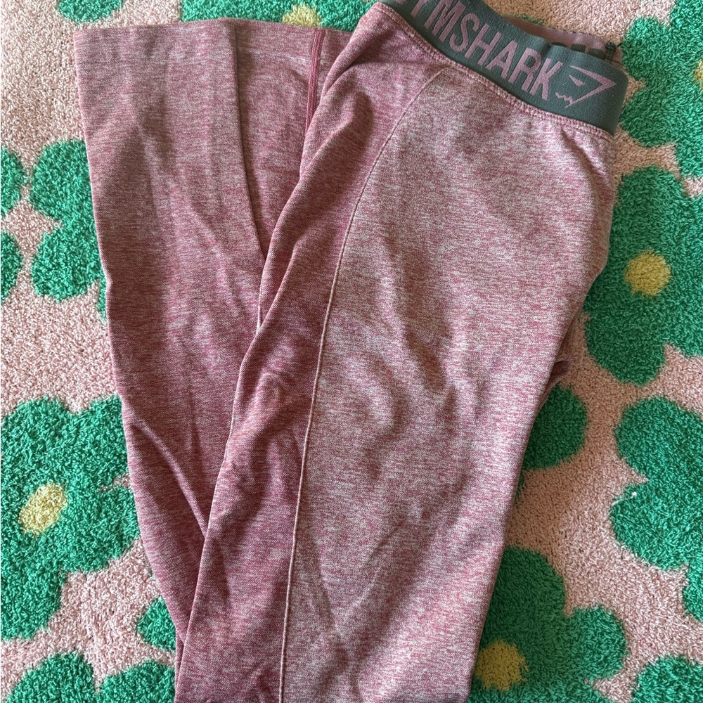 Gymshark Heathered Pink Leggings